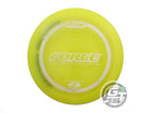 USED Discraft Z Force 175g Yellow White Stamp PFN Distance Driver Golf Disc
