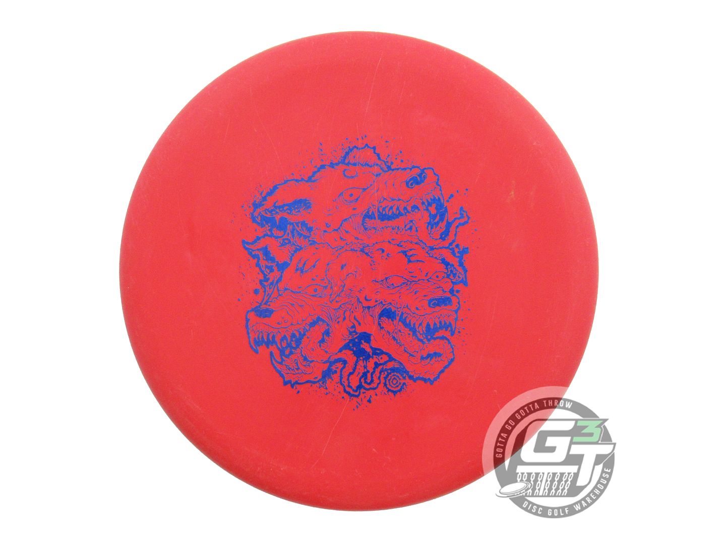 USED Kastaplast [CEDAR CREEK OPEN] K3 Reko 172g Red Blue Foil Putter Golf Disc