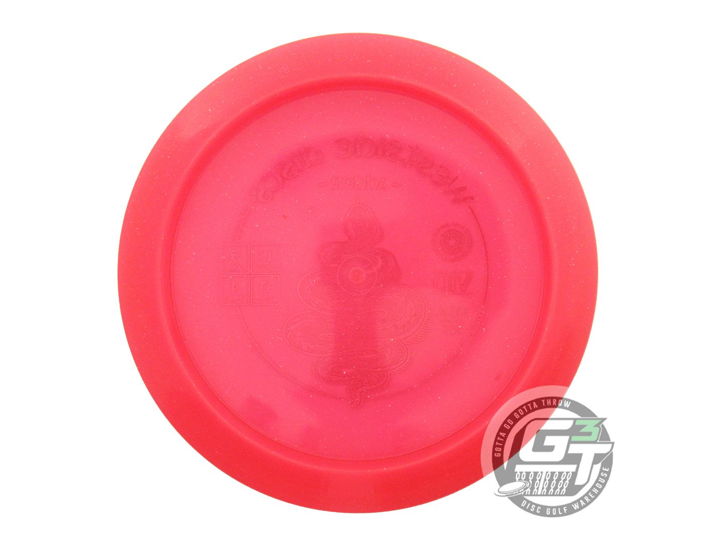 NOS Westside Discs VIP Adder 173g Red Teal Foil Distance Driver Golf Disc