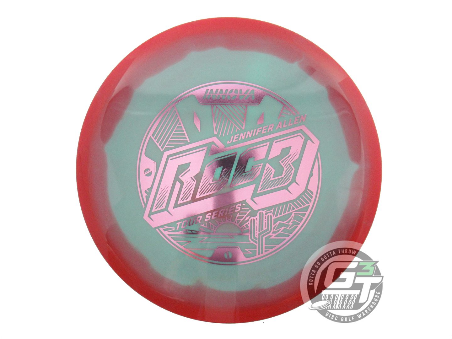Innova Limited Edition 2025 Tour Series Jen Allen Proto Glow Halo Star Roc3 Midrange Golf Disc (Individually Listed)