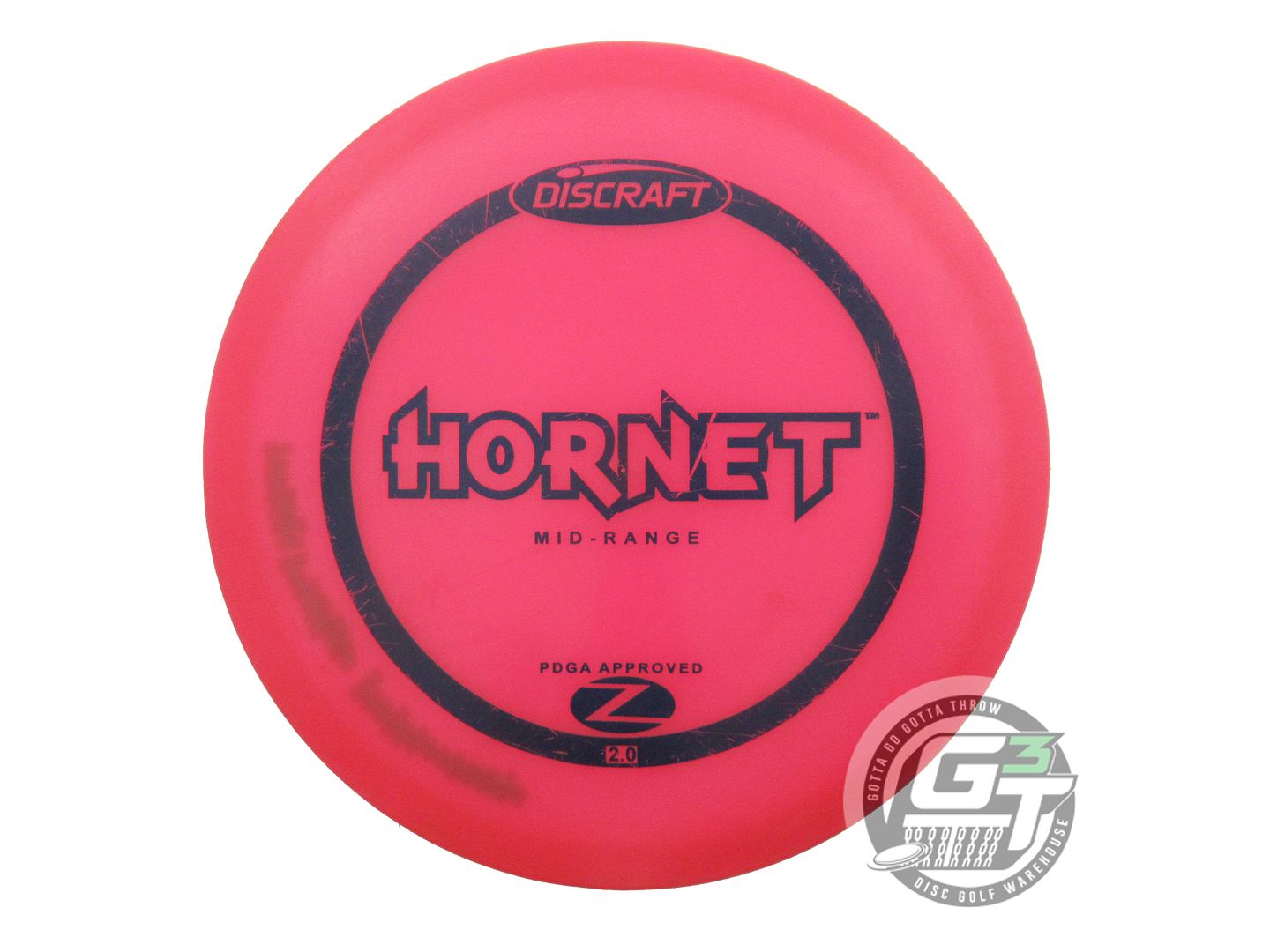 USED Discraft Z Hornet 174g Pink Blue Stamp PFN OOP Midrange Golf Disc