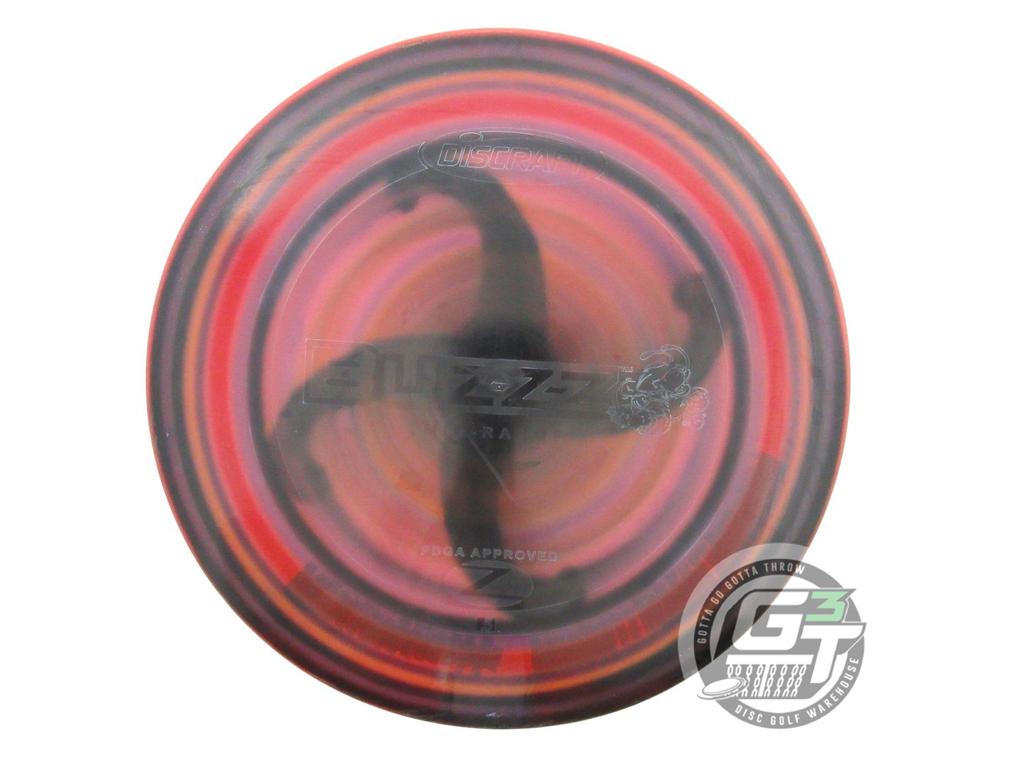 USED Discraft Z Buzzz 179g Pink HOME DYED Midrange Golf Disc