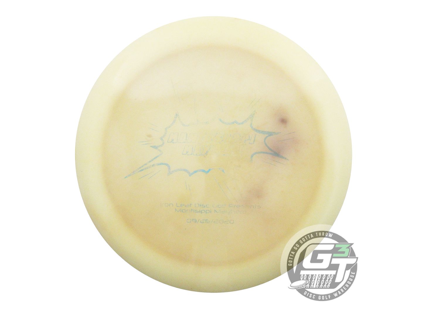 USED Innova Champion Glow Destroyer 170g Blue Holo Foil Distance Driver Disc