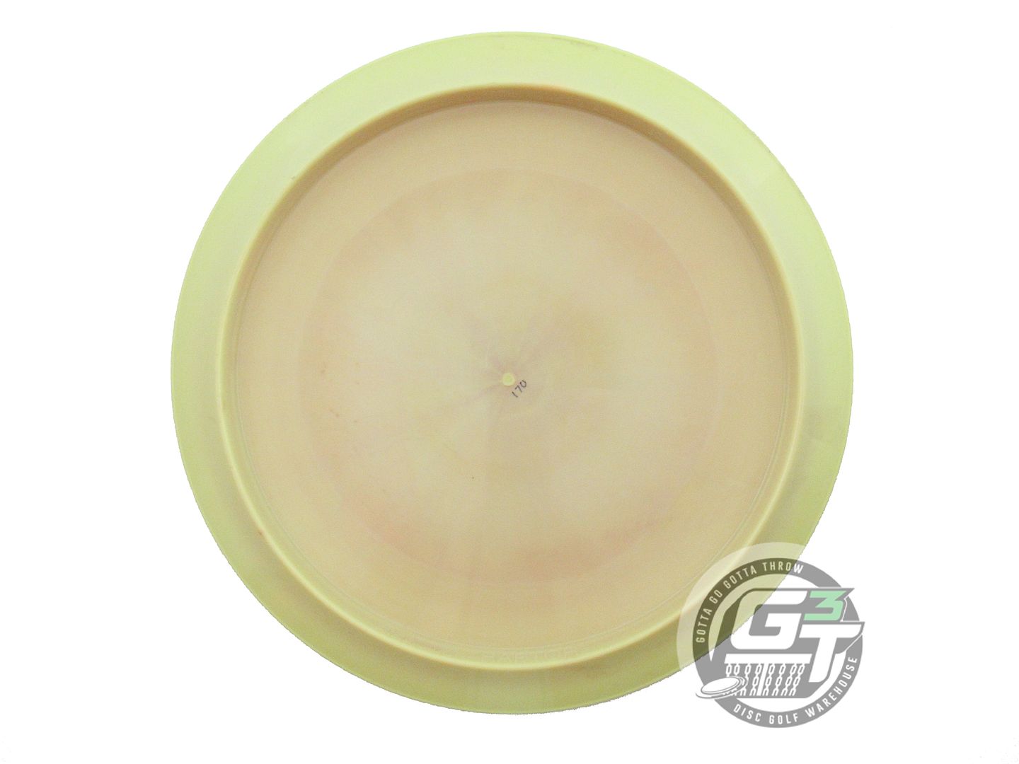 USED Discraft ESP Raptor 170g Lime-Peach Purple Stamp Distance Driver Golf Disc