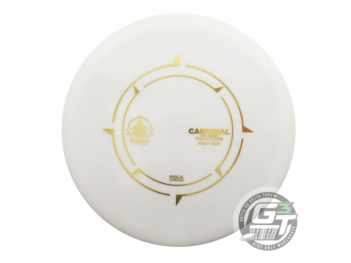Stokely First Run Thermo Cardinal Midrange Golf Disc (Individually Listed)
