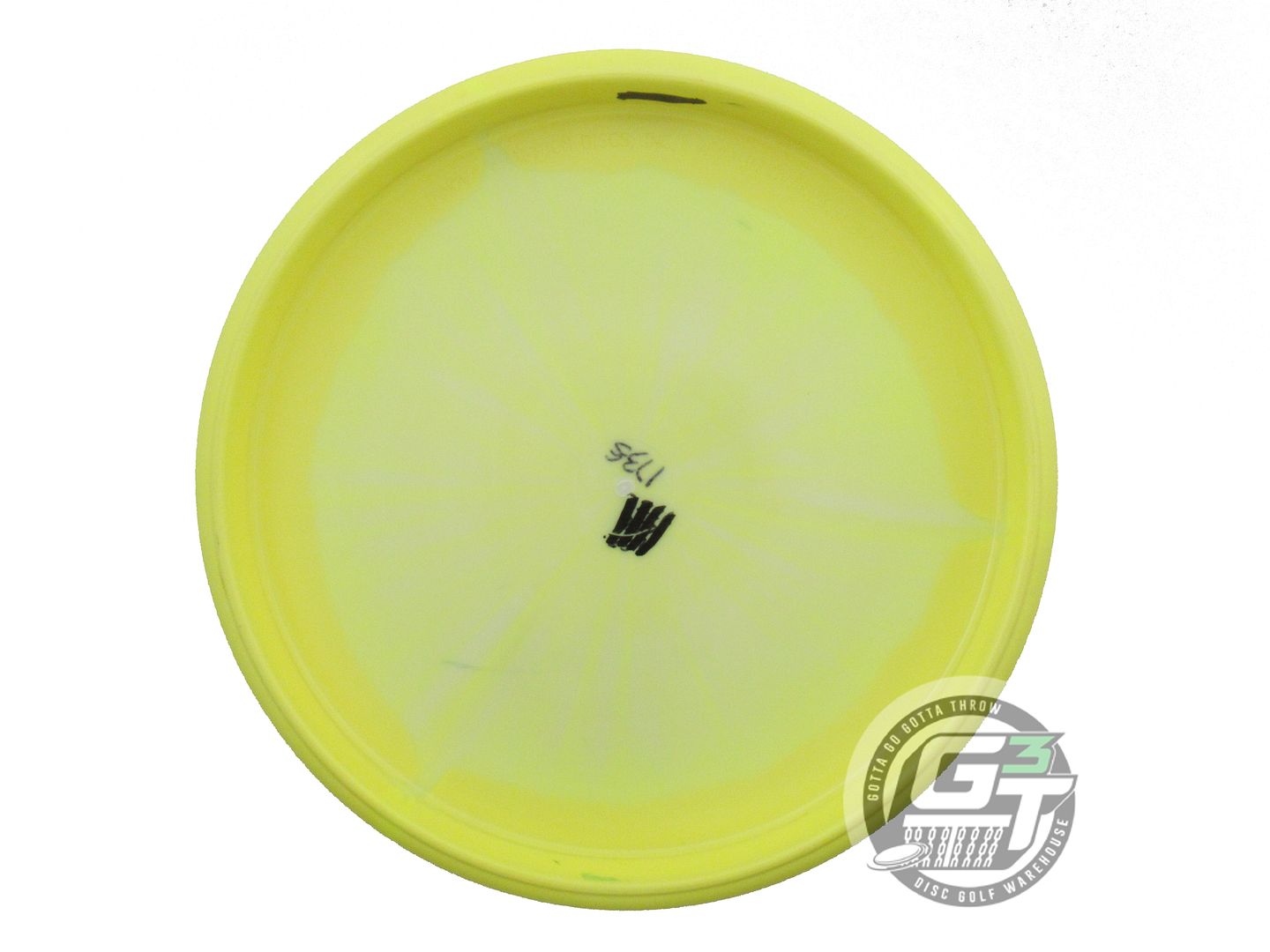 USED Innova X-OUT Halo Star Invader 174g Yellow-White Putter Golf Disc