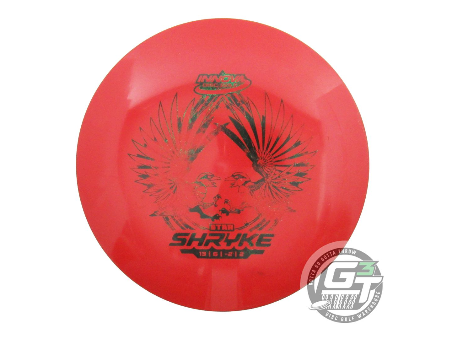USED Innova Star Shryke 172g Red Black Stamp Distance Driver Golf Disc