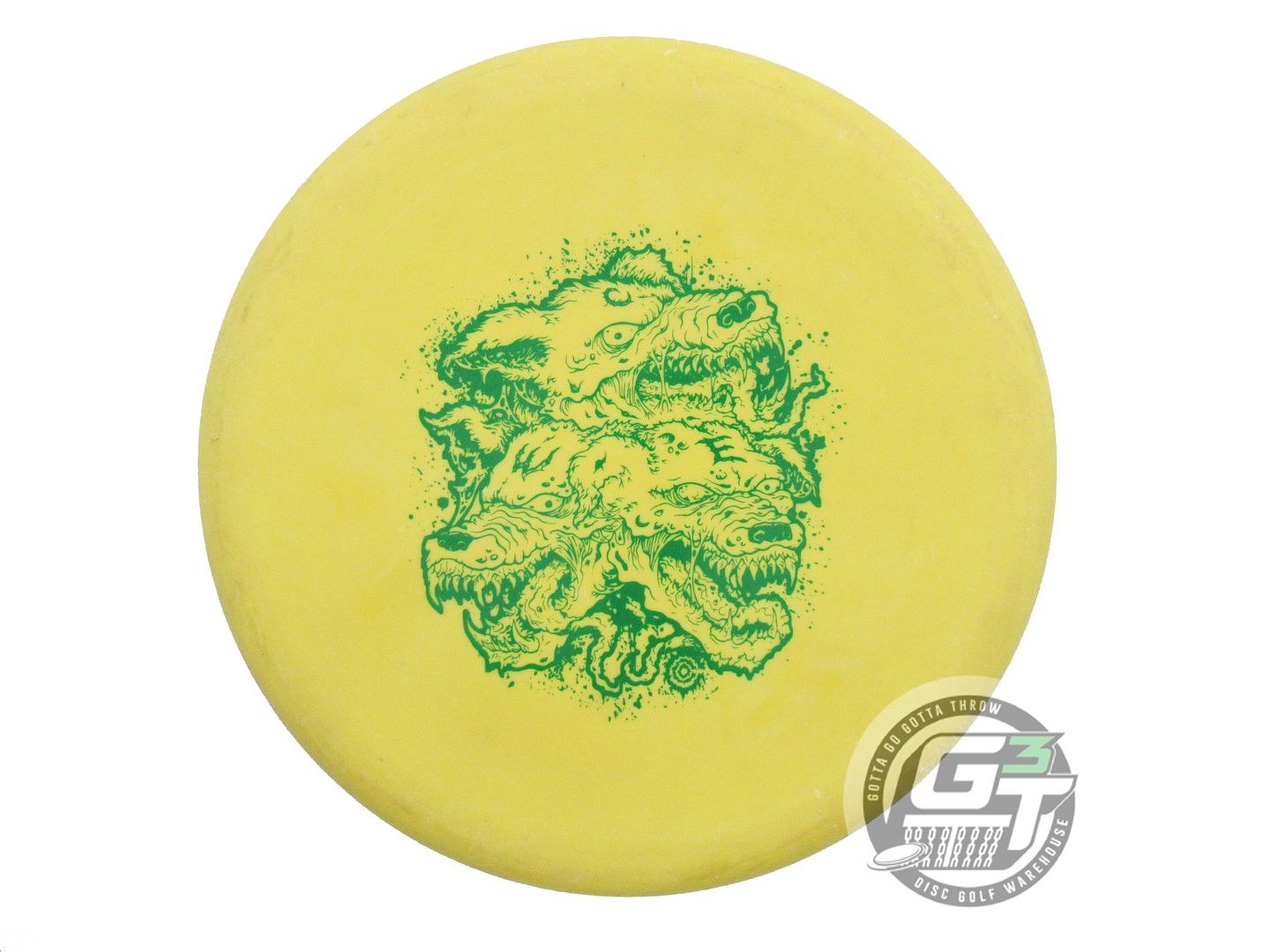 USED Kastaplast [CCO] K3 Reko 174g Yellow Green Stamp Putter Golf Disc
