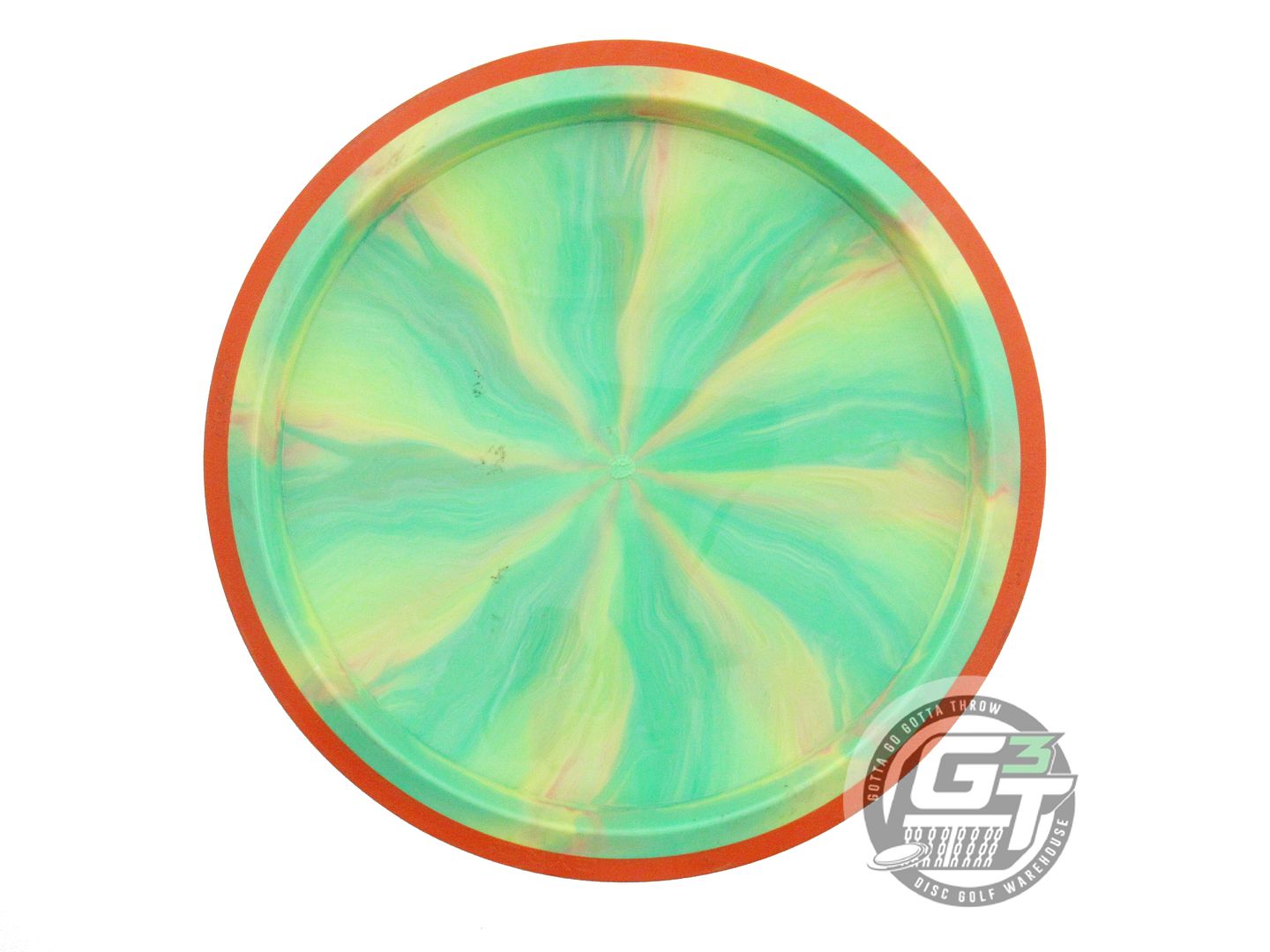 USED Axiom Discs Cosmic Neutron Crave 168g Green-Lime Orange Rim Driver Disc