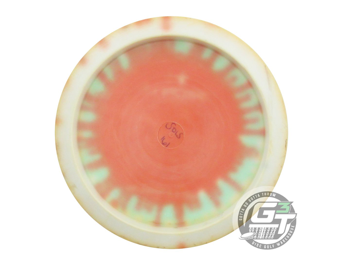 USED Millennium DYED Sirius Orion LS 161g Orange Burst Distance Driver Golf Disc