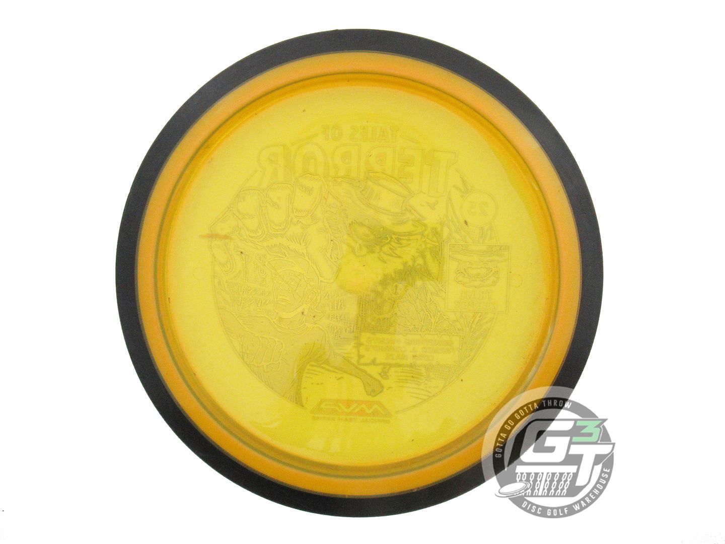 USED MVP Disc Sports [CONRAD] HALLOWEEN Proton Trail 174g Marigold Driver Disc