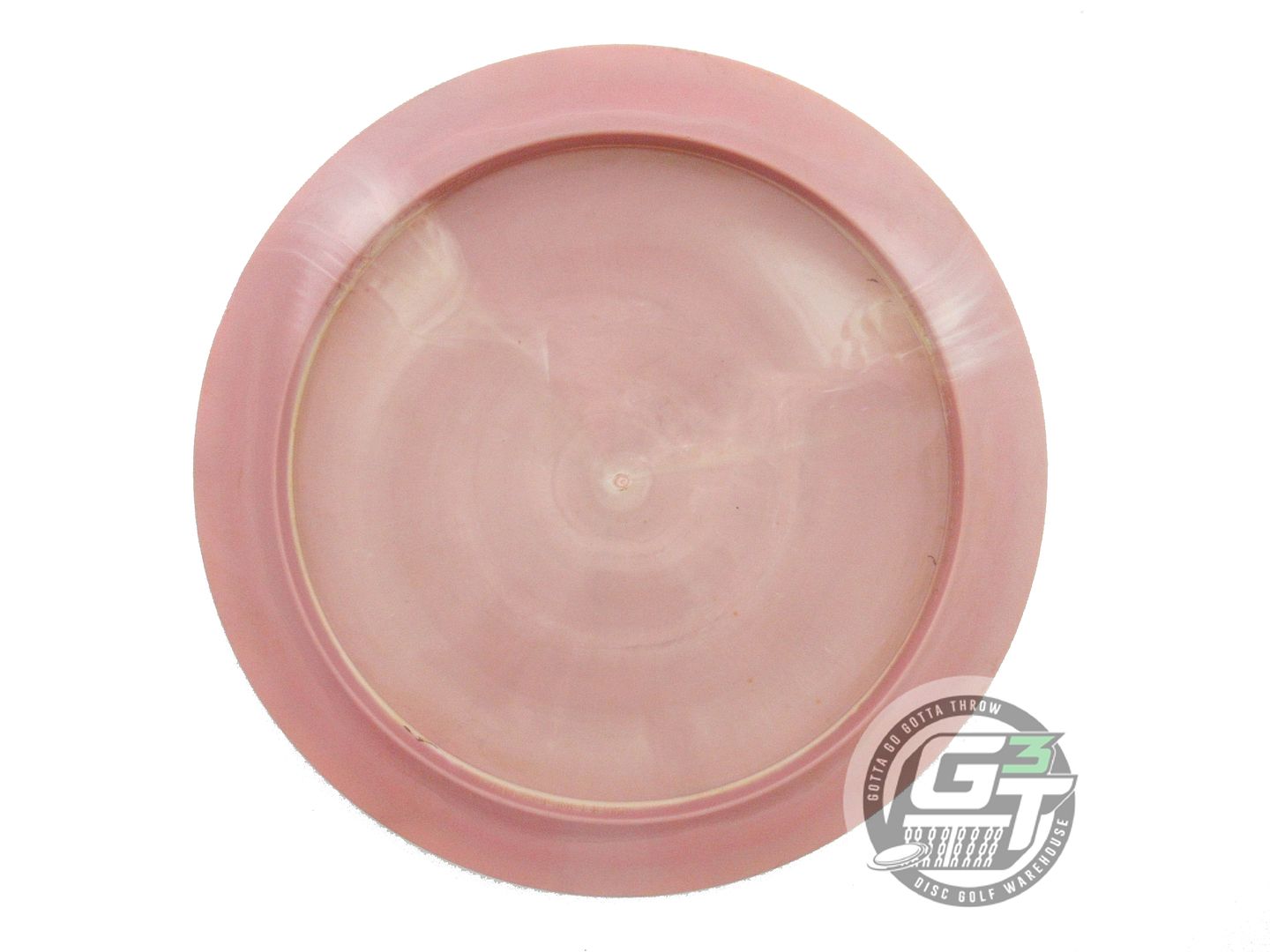 USED Discraft [McBETH] ESP Zeus 163g Drab Pink Gold Heart Foil Driver Golf Disc