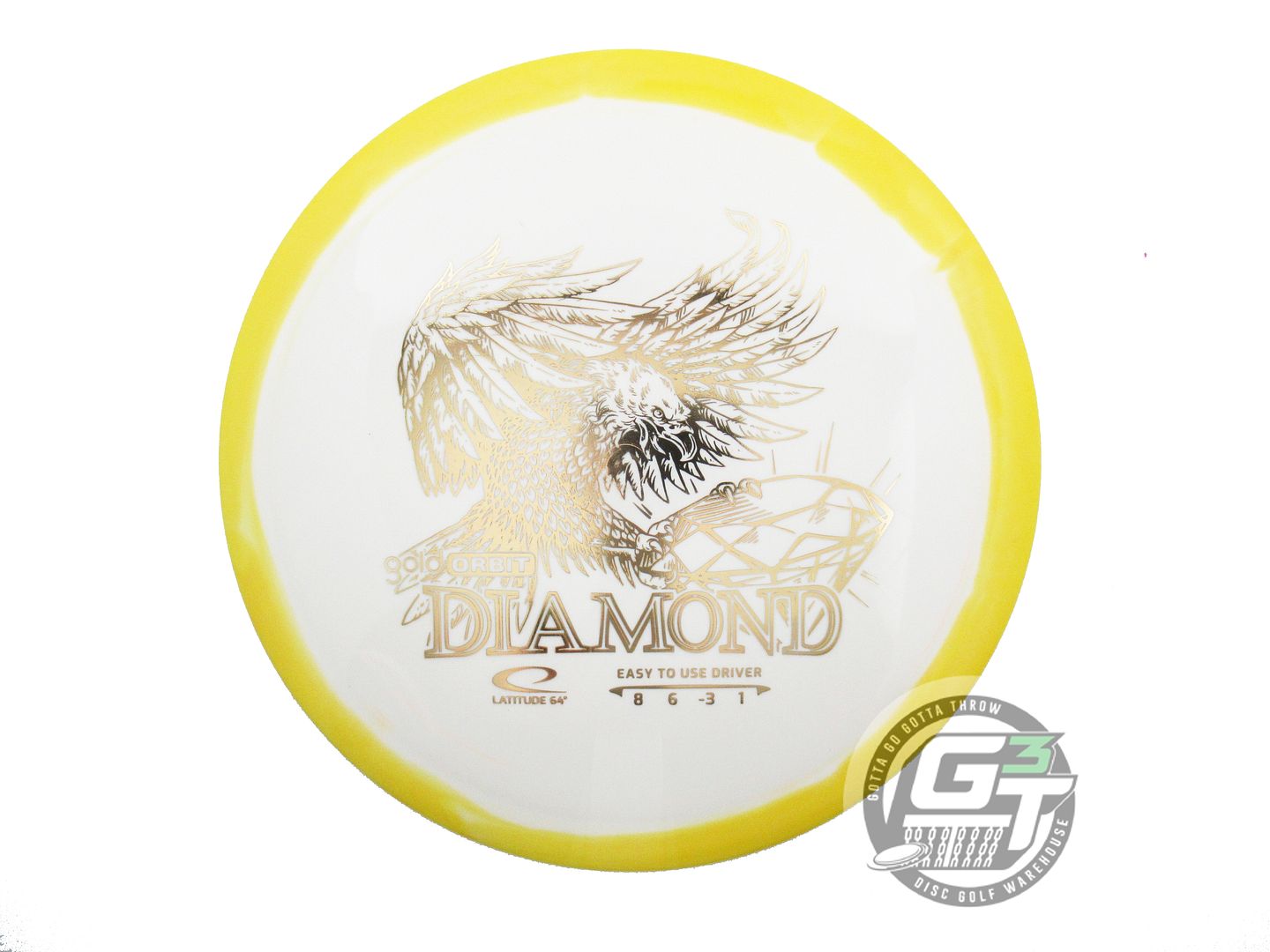 Latitude 64 Gold Orbit Diamond Fairway Driver Golf Disc (Individually Listed)