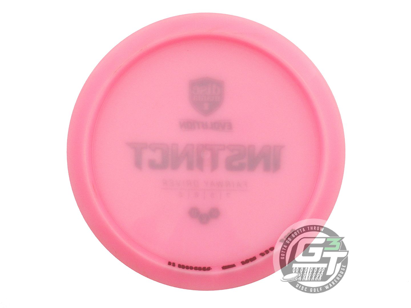 USED DiscMania Neo Instinct 176g Pink Black Stamp Fairway Driver Golf Disc