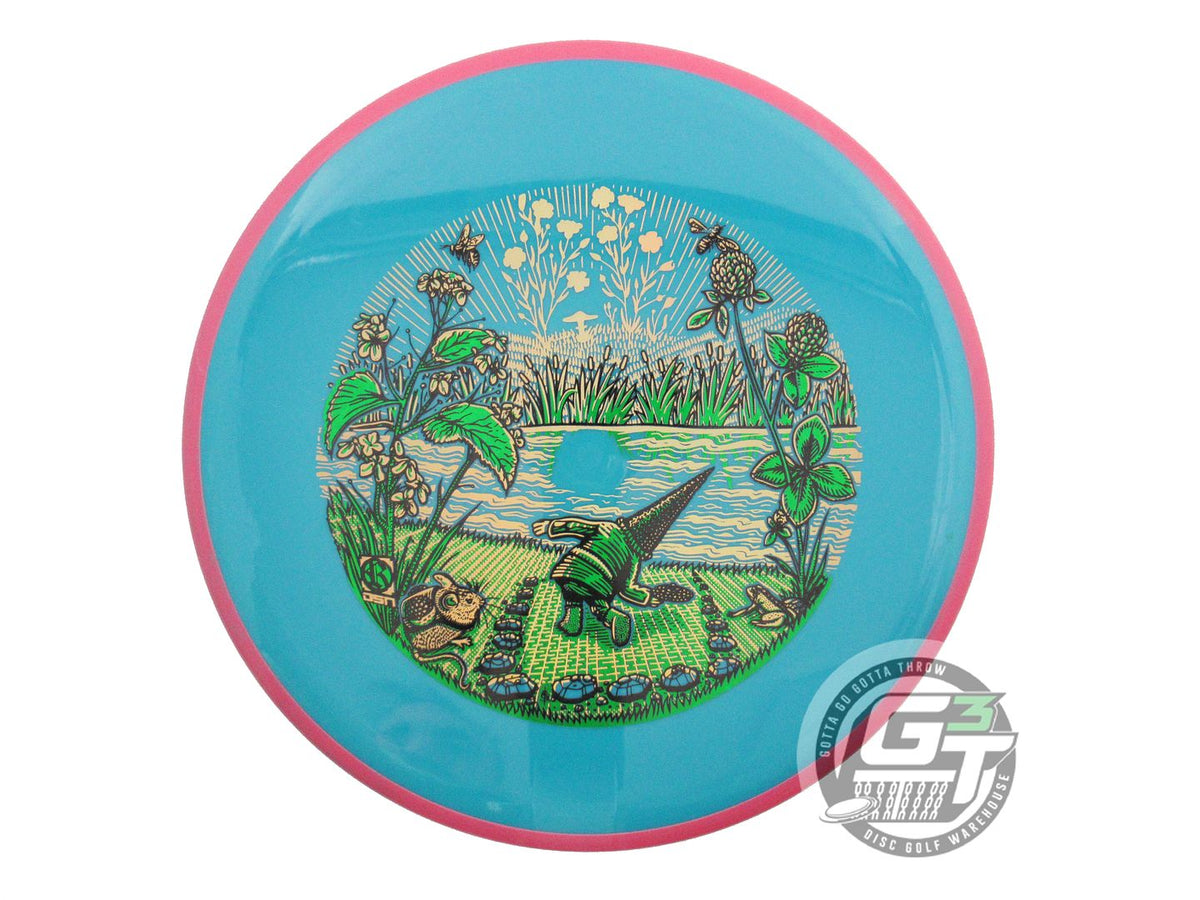 USED Axiom Discs [SE] Neutron Hex 176g Teal Pink Rim Midrange Golf Dis ...