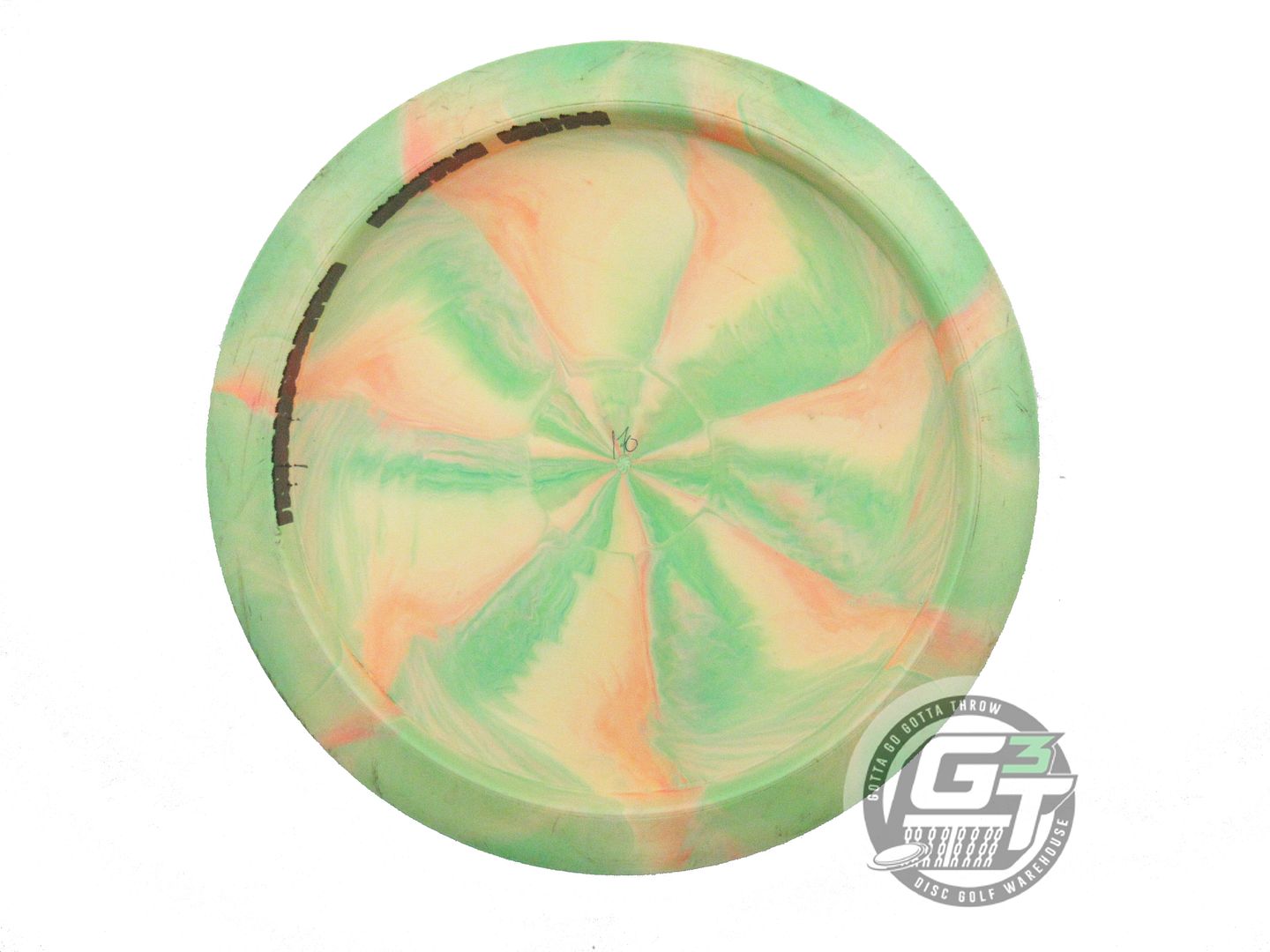 USED DGA [ALLEN] ProLine Sail 170g Green-Peach Distance Driver Golf Disc