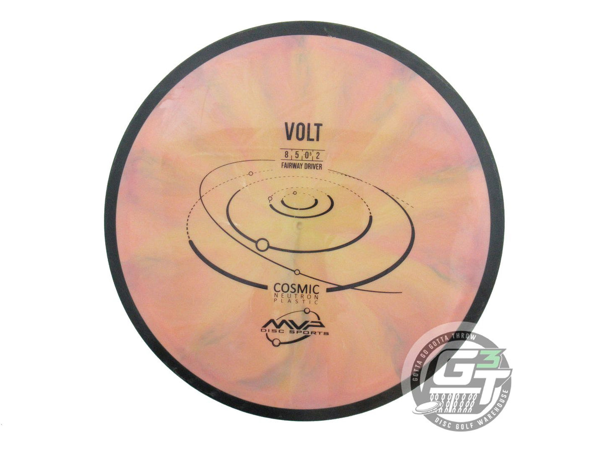 USED MVP Disc Sports Cosmic Neutron Volt 175g Peach-Pink Fairway Driver Disc