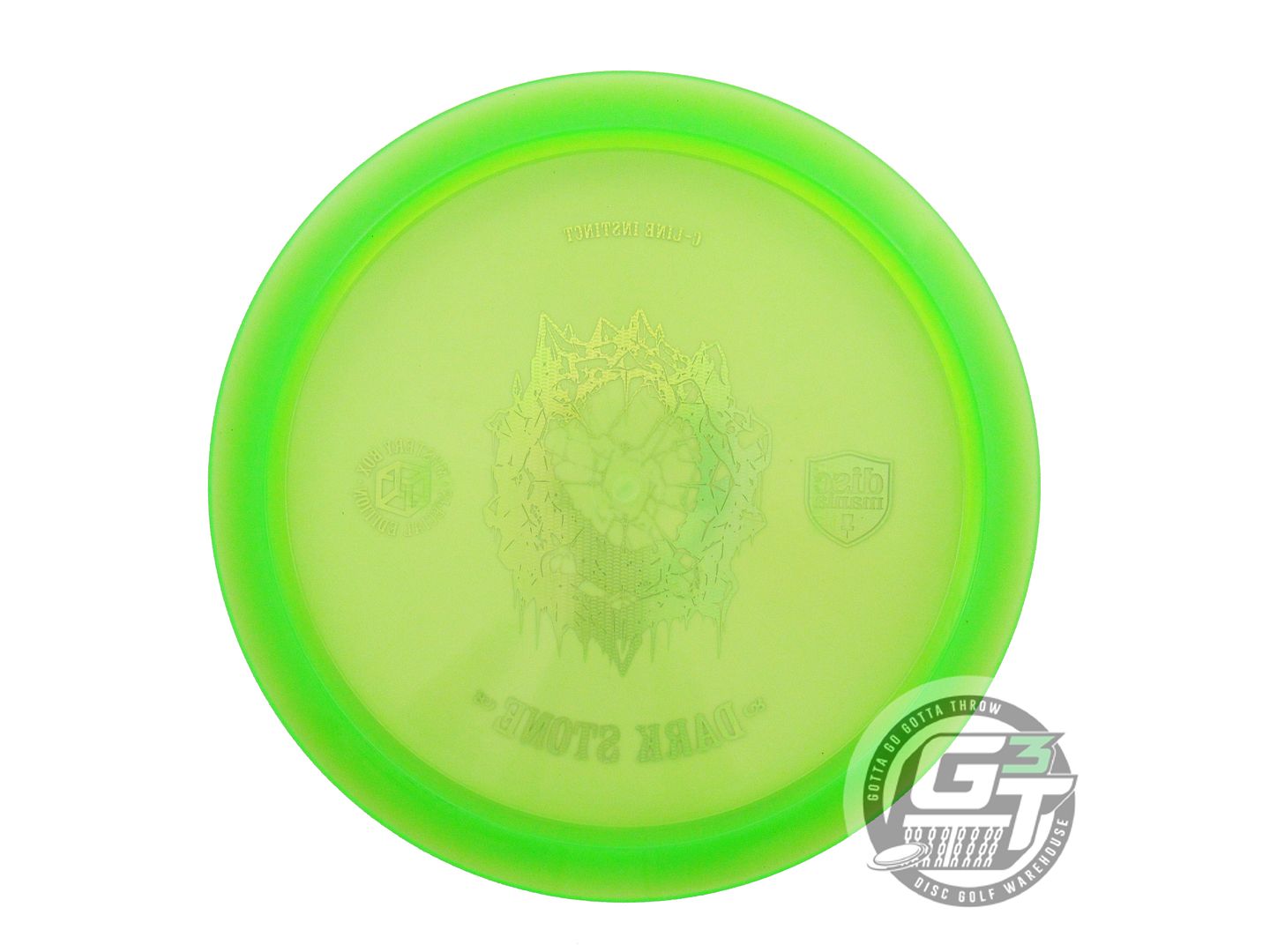 USED DiscMania DARK STONE C-Line Instinct 173g Lime Fairway Driver Golf Disc