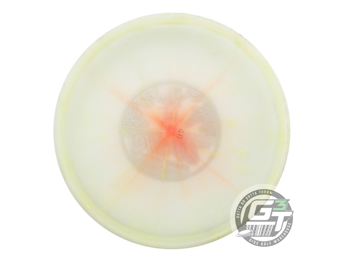 USED Lightning Glow Standard The Upshot 113g Green Matrix Foil Putter Golf Disc