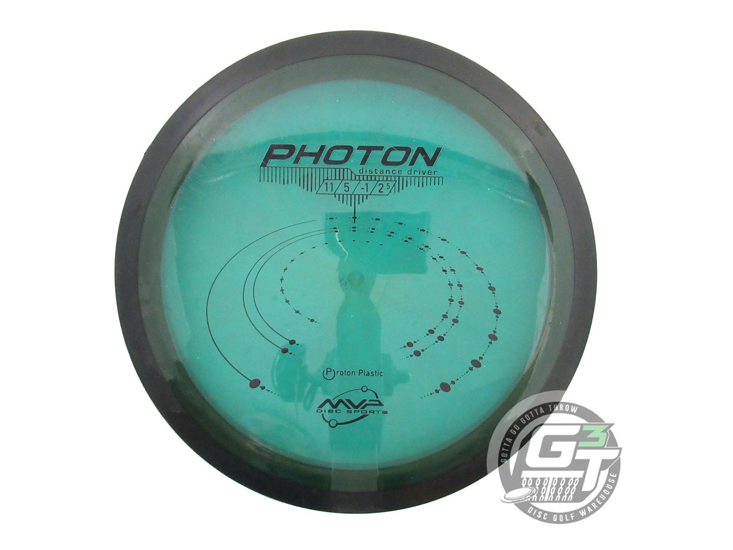 USED MVP Disc Sports Proton Photon 156g Dark Green Distance Driver Golf Disc