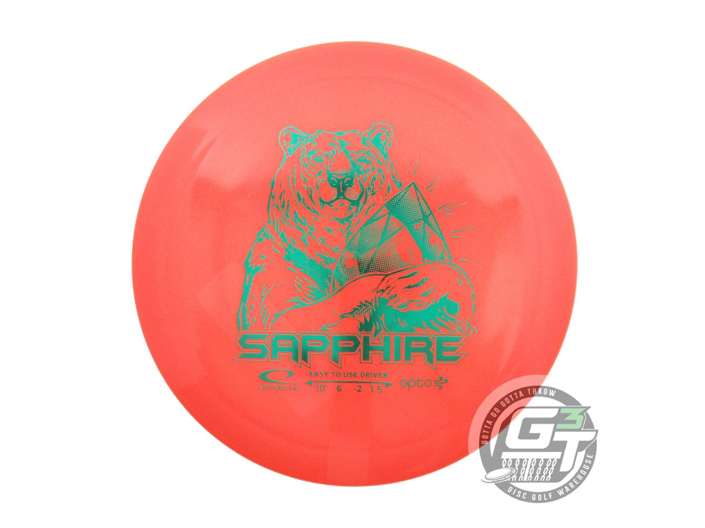 Latitude 64 Opto AIR Sapphire Distance Driver Golf Disc (Individually Listed)
