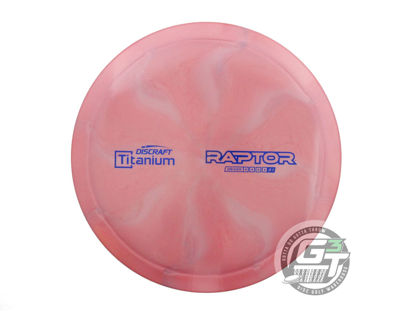 Discraft Titanium Raptor Distance Driver Golf Disc (Individually Listed)