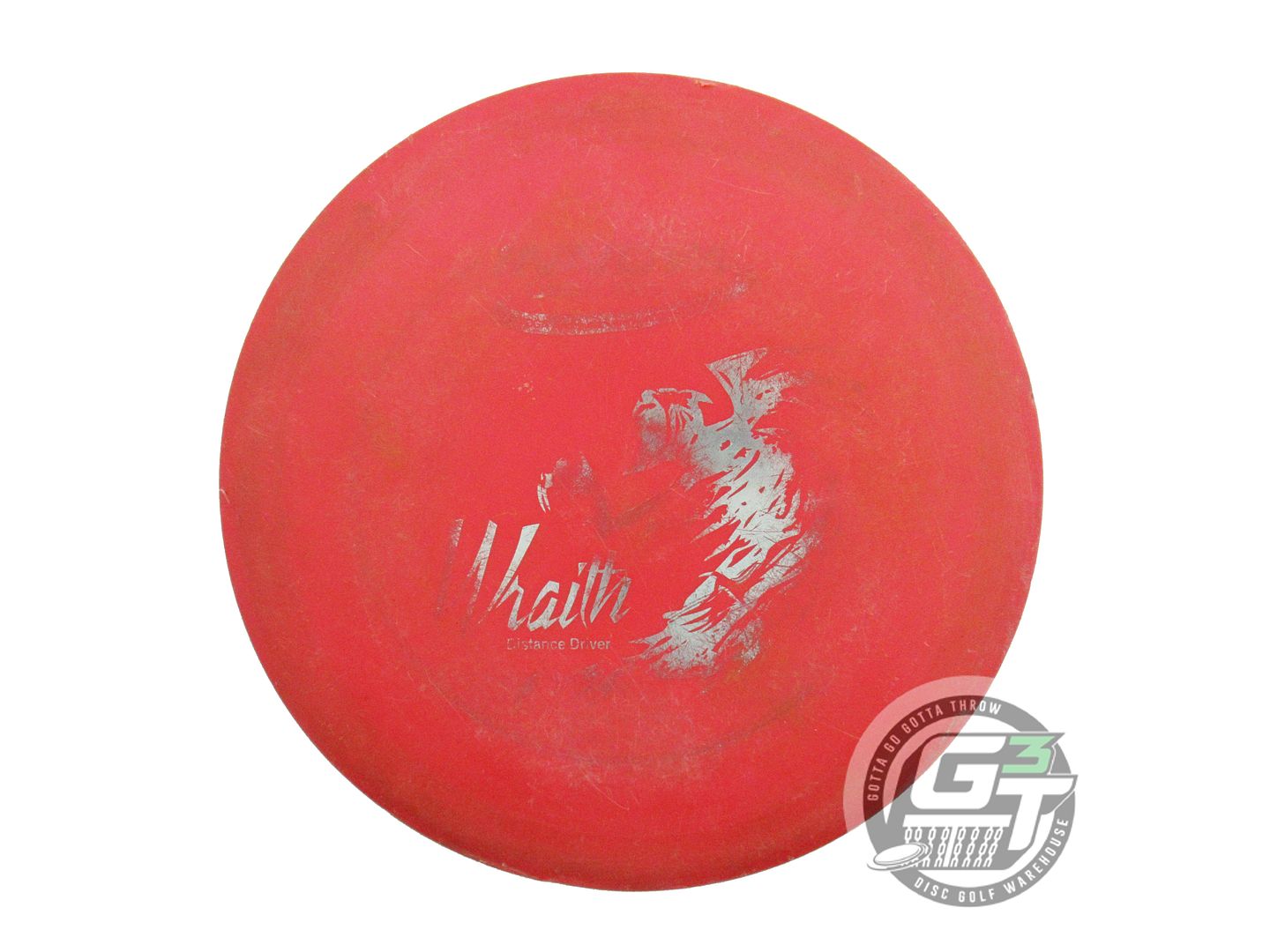 USED Innova DX Wraith 171g Red Silver Foil Distance Driver Golf Disc