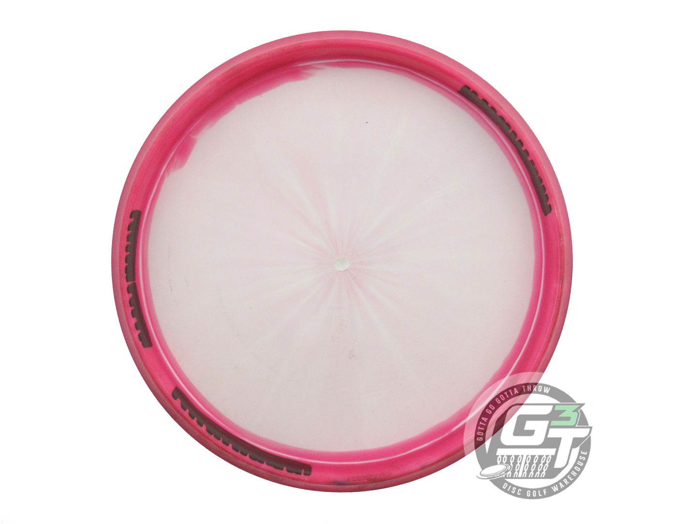 USED Westside Discs X-OUT Tournament Orbit Harp 176g Pink-White Putter Golf Disc