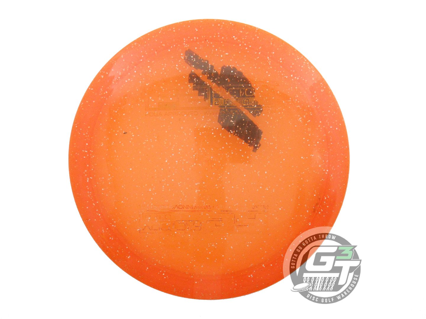 USED Innova X-OUT Metal Flake Champion Teebird3 173g Orange Fairway Driver Disc