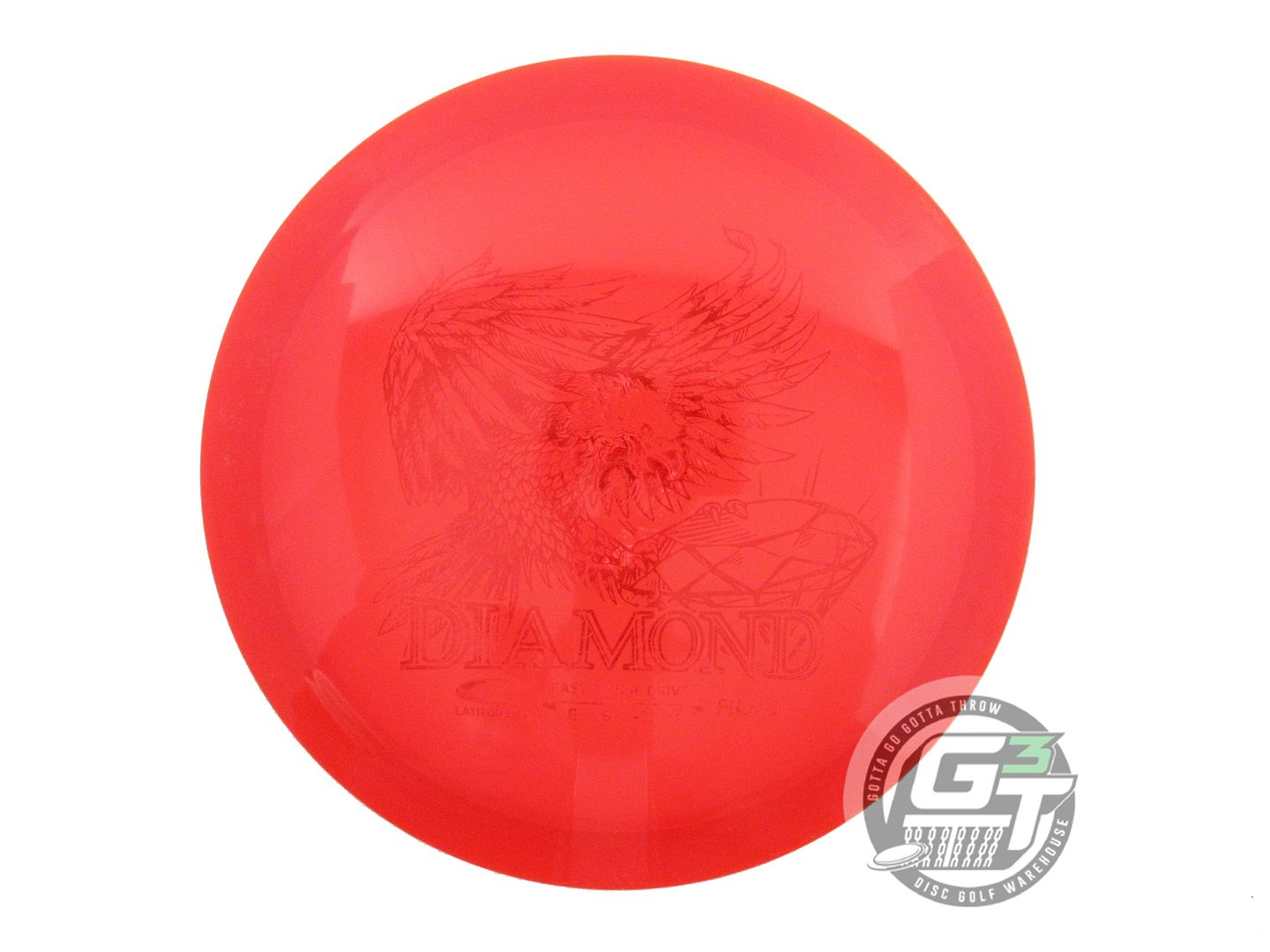 USED Latitude 64 Frost Diamond 158g Red Red Foil Fairway Driver Golf Disc
