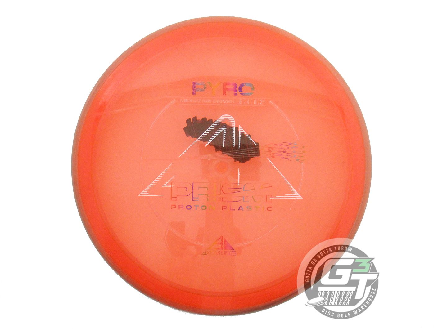 USED Axiom Discs Prism Proton Pyro 177g Orange Tan Rim Midrange Golf Disc