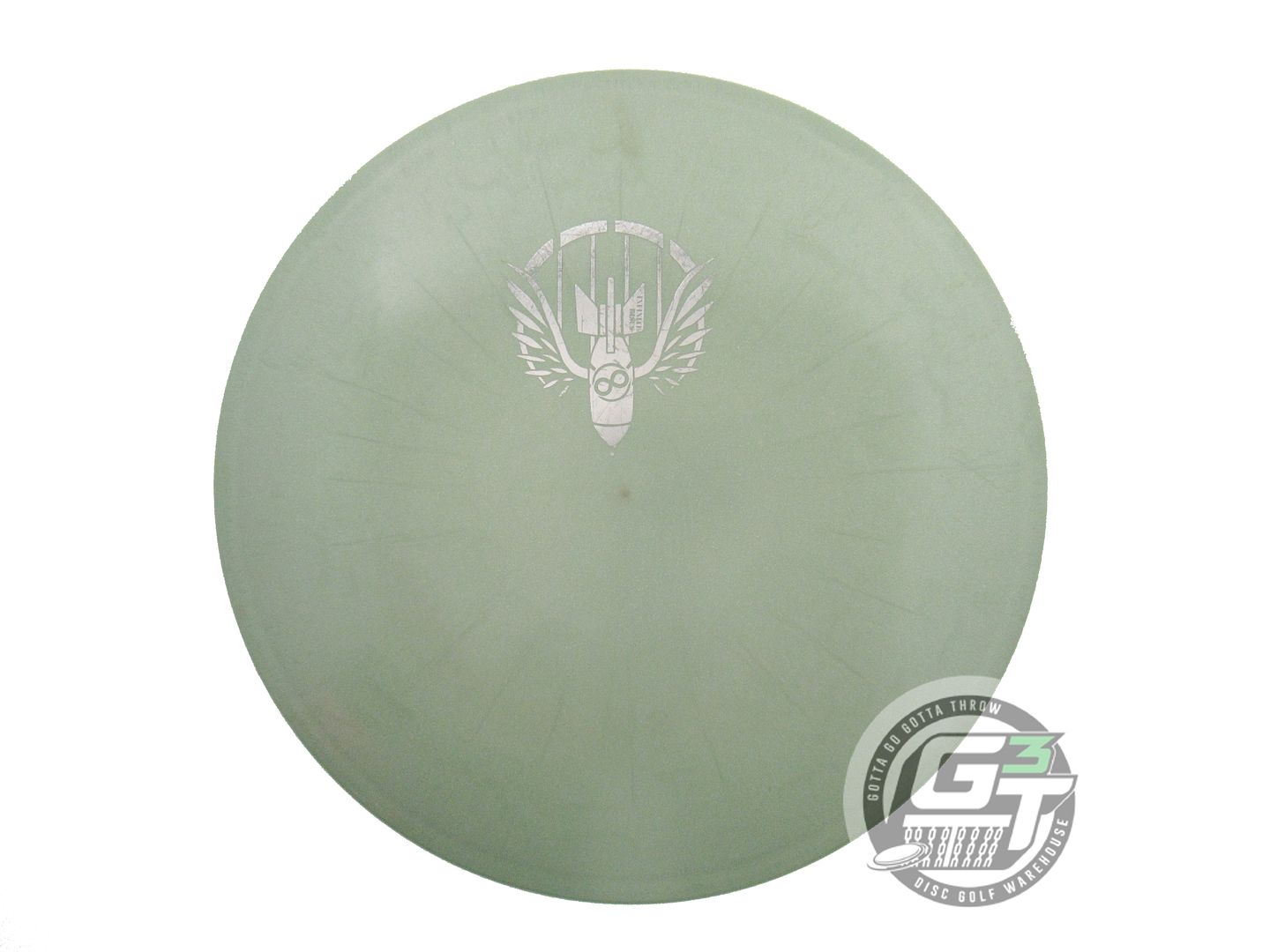 USED Infinite G-Blend Kon Tiki 171g Army Shimmer Silver Foil Midrange Golf Disc