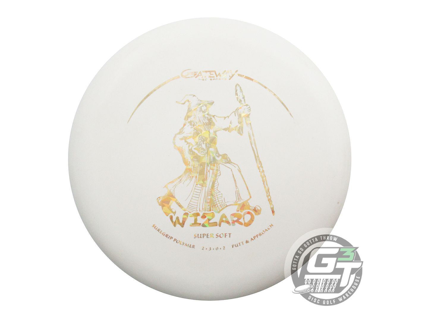Gateway Sure Grip Super Soft Wizard Putter Golf Disc (Individually Listed)