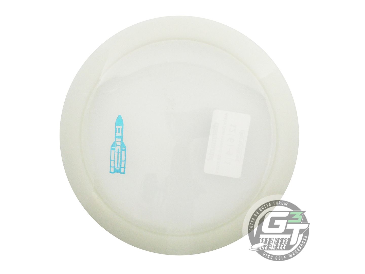 NOS DiscMania Active Premium Glow Astronaut 176g Teal Glitter Foil Driver Disc