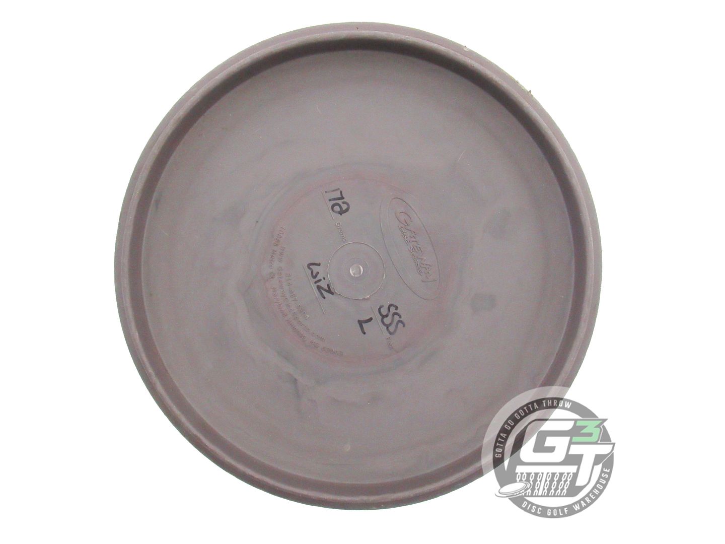 USED Gateway X-OUT Lunar Super Stupid Soft Wizard 172g Gray B Putter Golf Disc