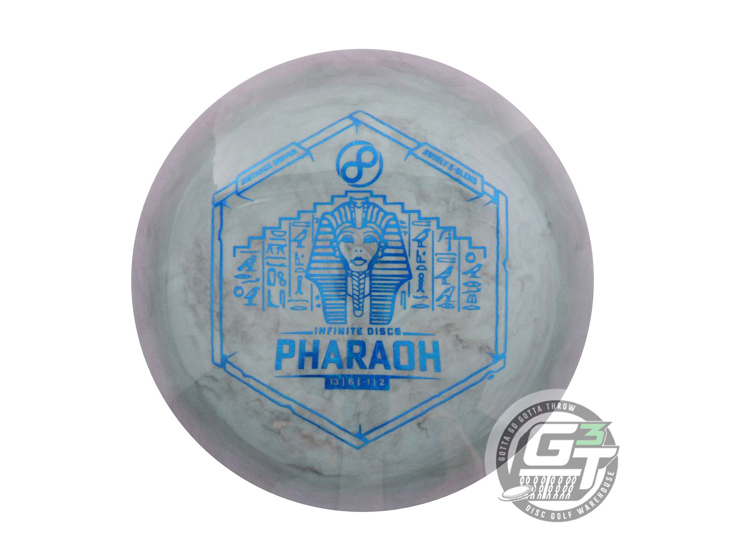 Infinite Discs Swirly S-Blend Pharaoh Distance Driver Golf Disc (Individually Listed)