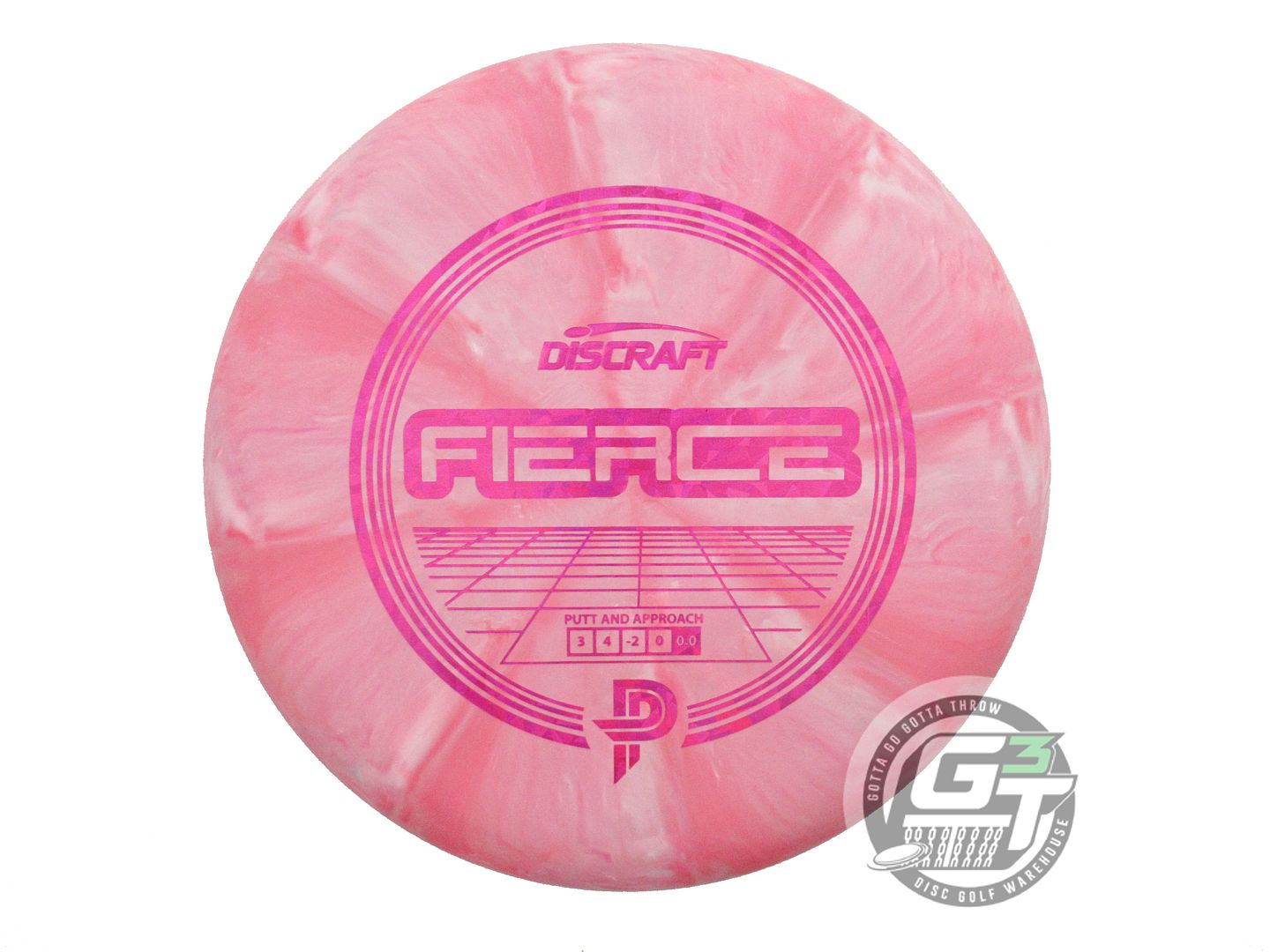 USED Discraft [PIERCE] Jawbreaker Fierce 171g Pink Magenta Shatter Putter Disc