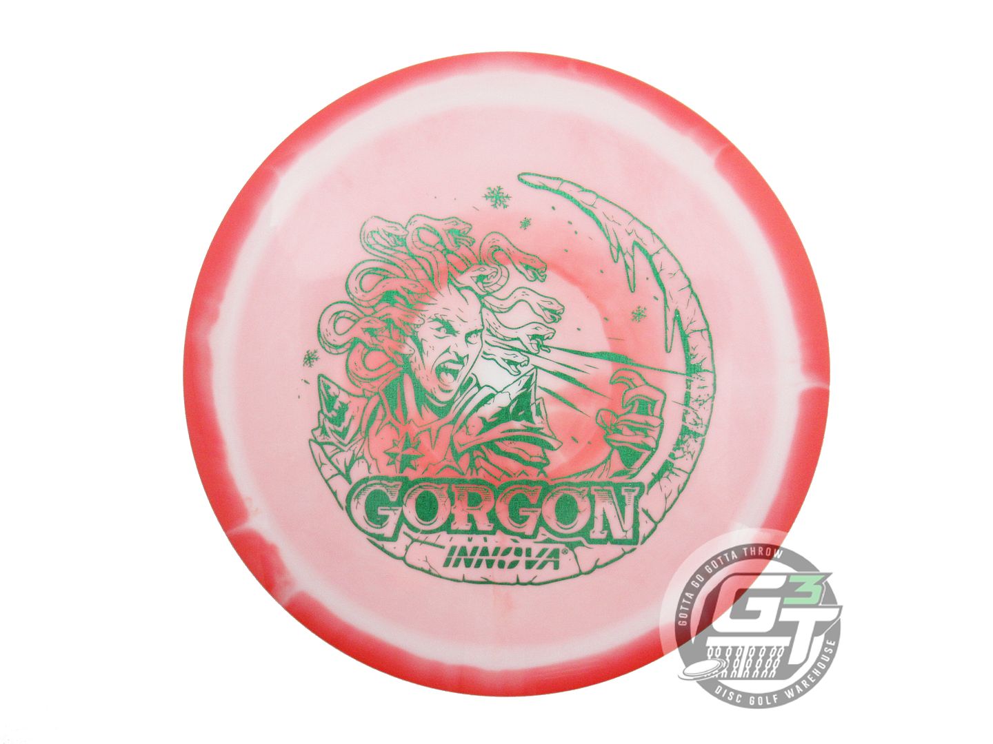 Innova Limited Edition 2025 Holiday Halo Star Gorgon Distance Driver Golf Disc (Individually Listed)