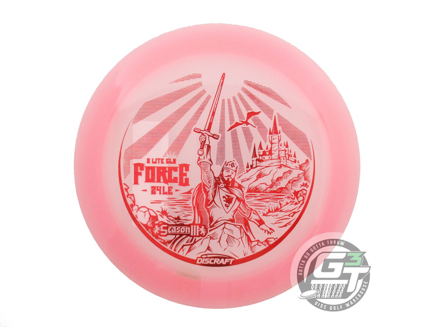 Discraft Limited Edition 2024 Ledgestone Open Glo Elite Z Force Distance Driver Golf Disc (Individually Listed)