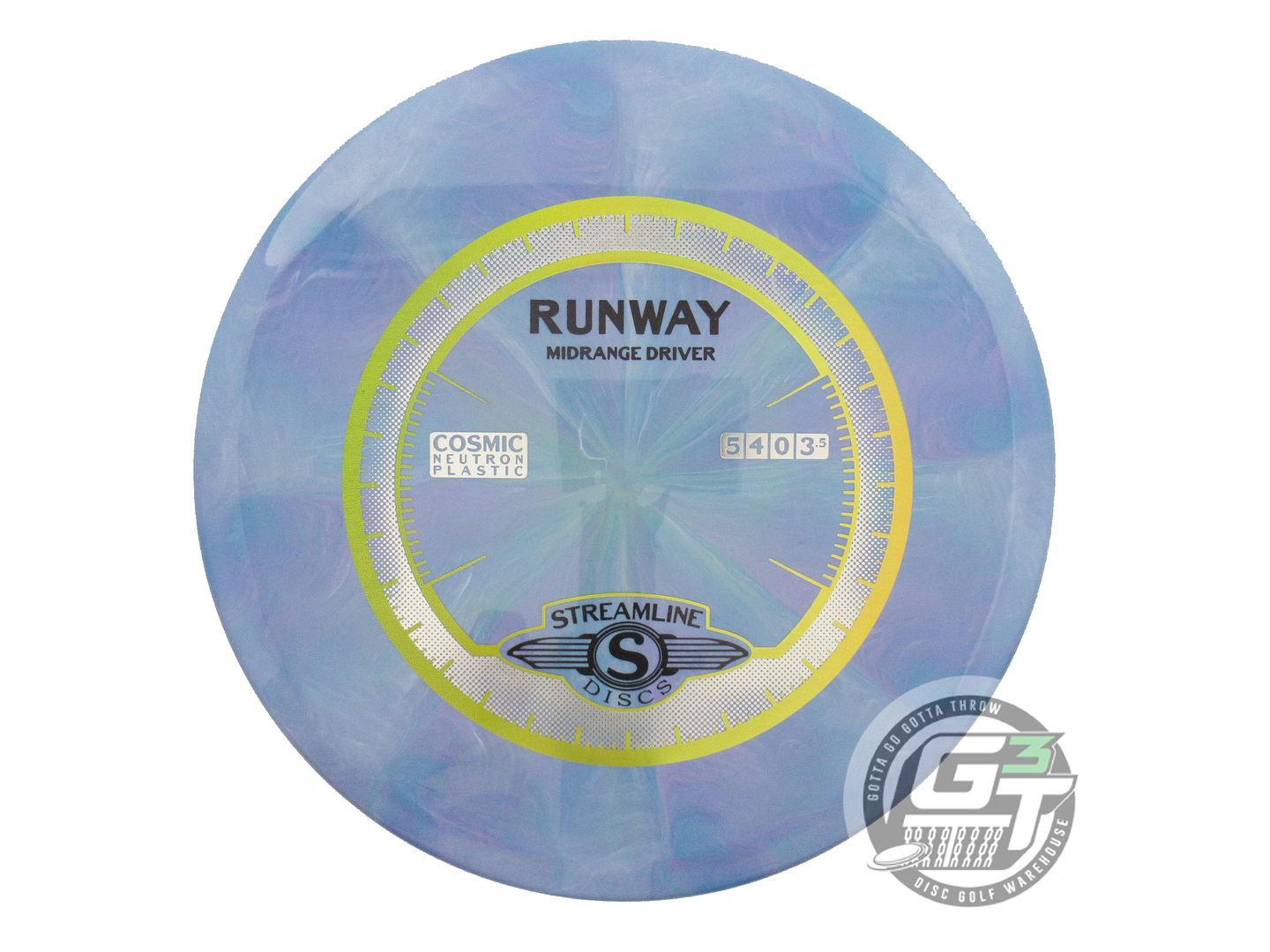 Streamline Cosmic Neutron Runway Midrange Golf Disc (Individually Listed)