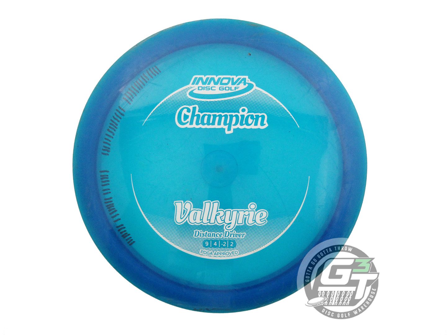 USED Innova Champion Valkyrie 174g Blue White Stamp Distance Driver Golf Disc