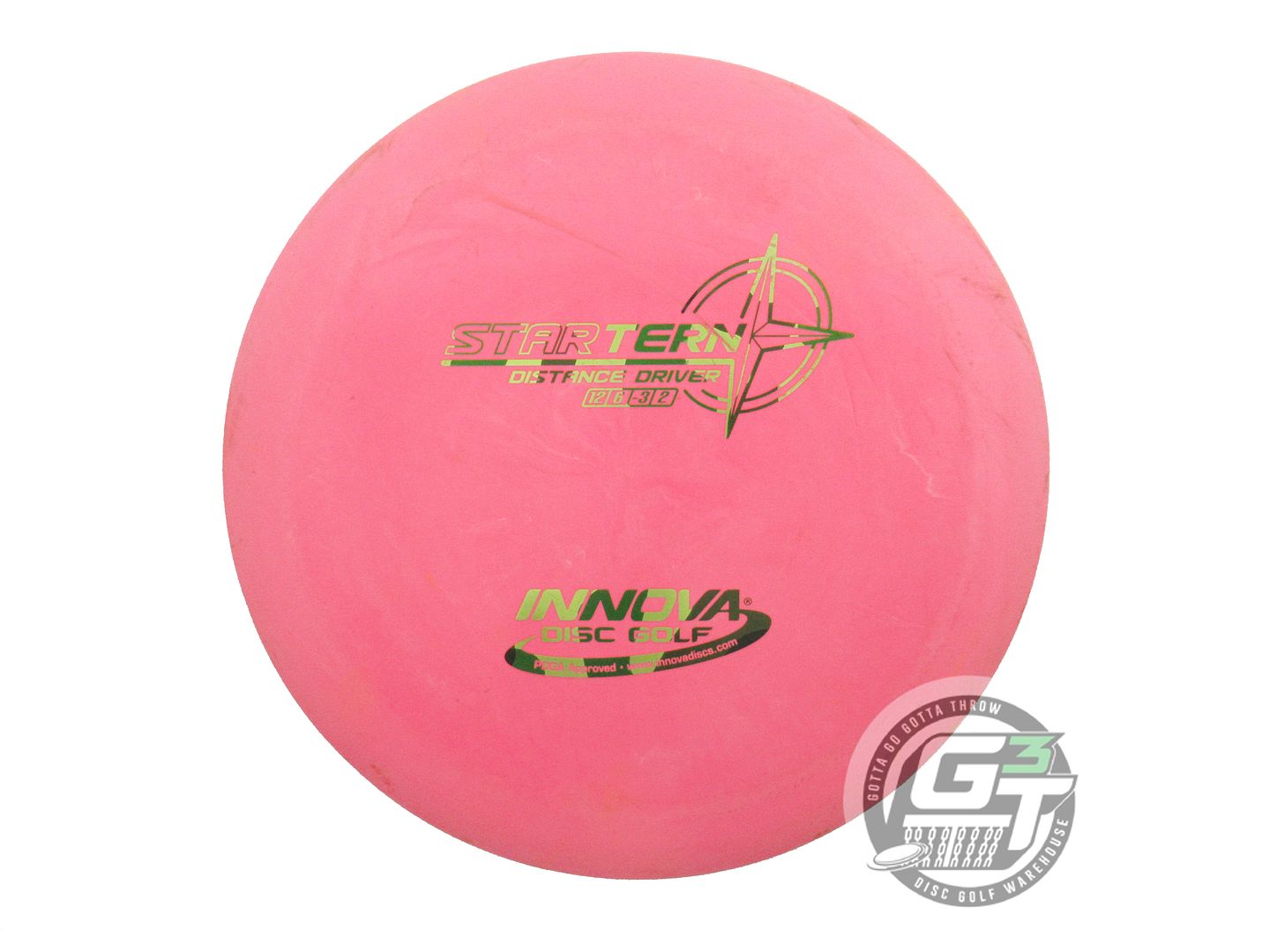 USED Innova Star Tern 174g Pink Green Camo Foil Distance Driver Golf Disc