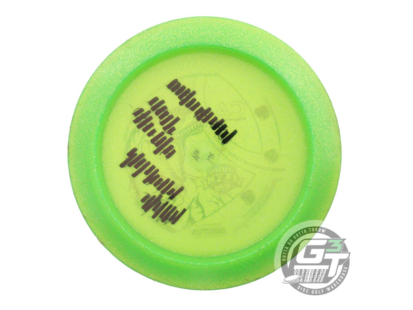 USED Innova Metal Flake Champion Ape 175g Lime Distance Driver Golf Disc