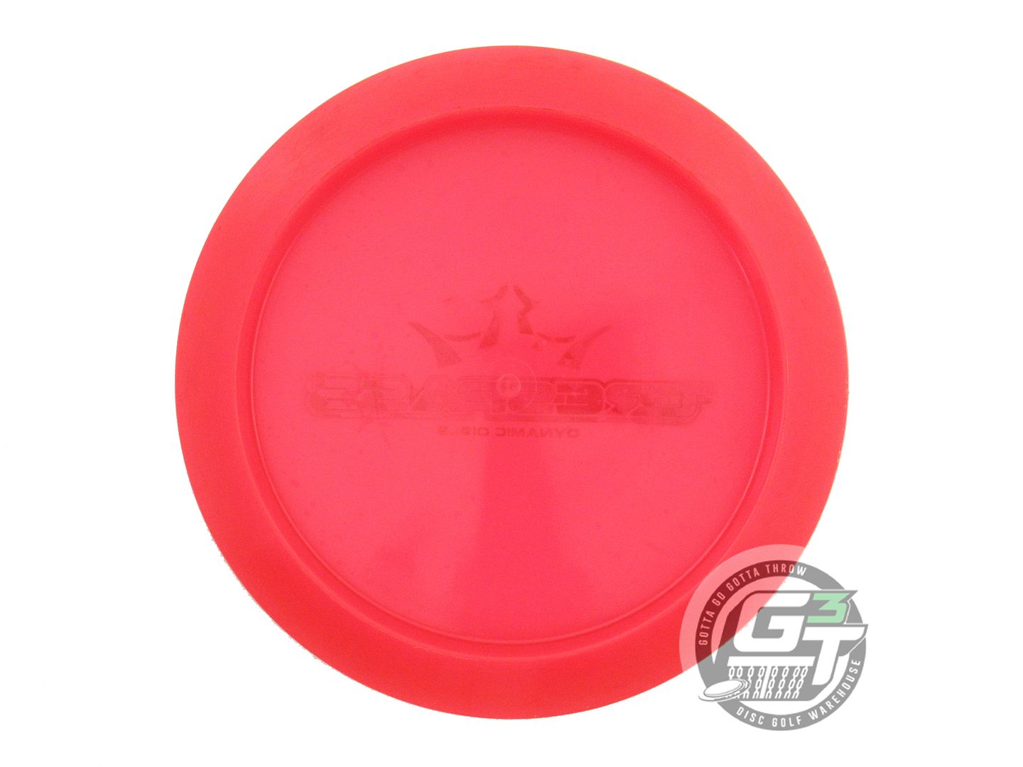 USED Dynamic Discs Lucid Trespass 173g Red Flag Foil Distance Driver Golf Disc