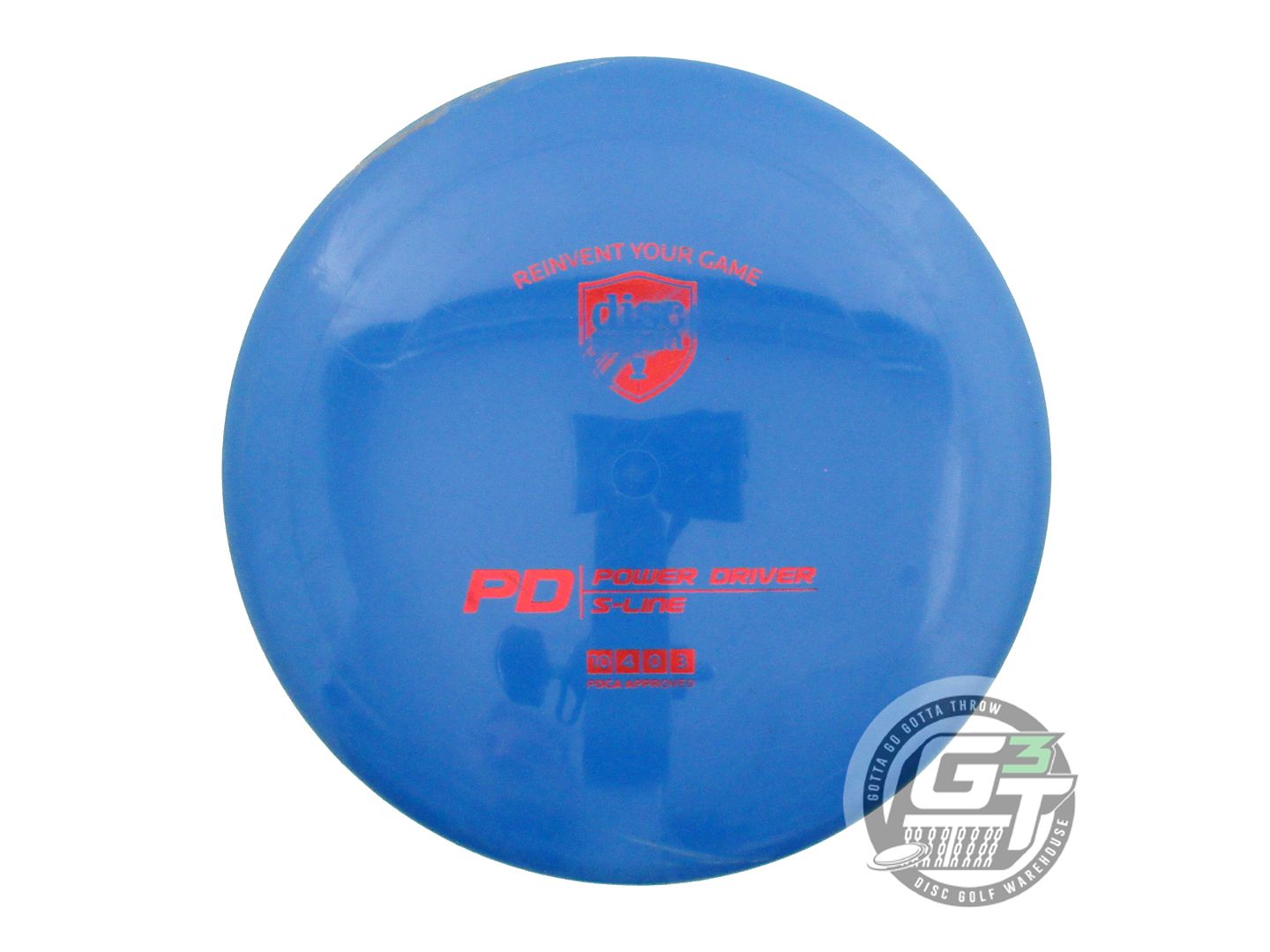 USED DiscMania S-Line PD 176g Blue Red Foil Distance Driver Golf Disc