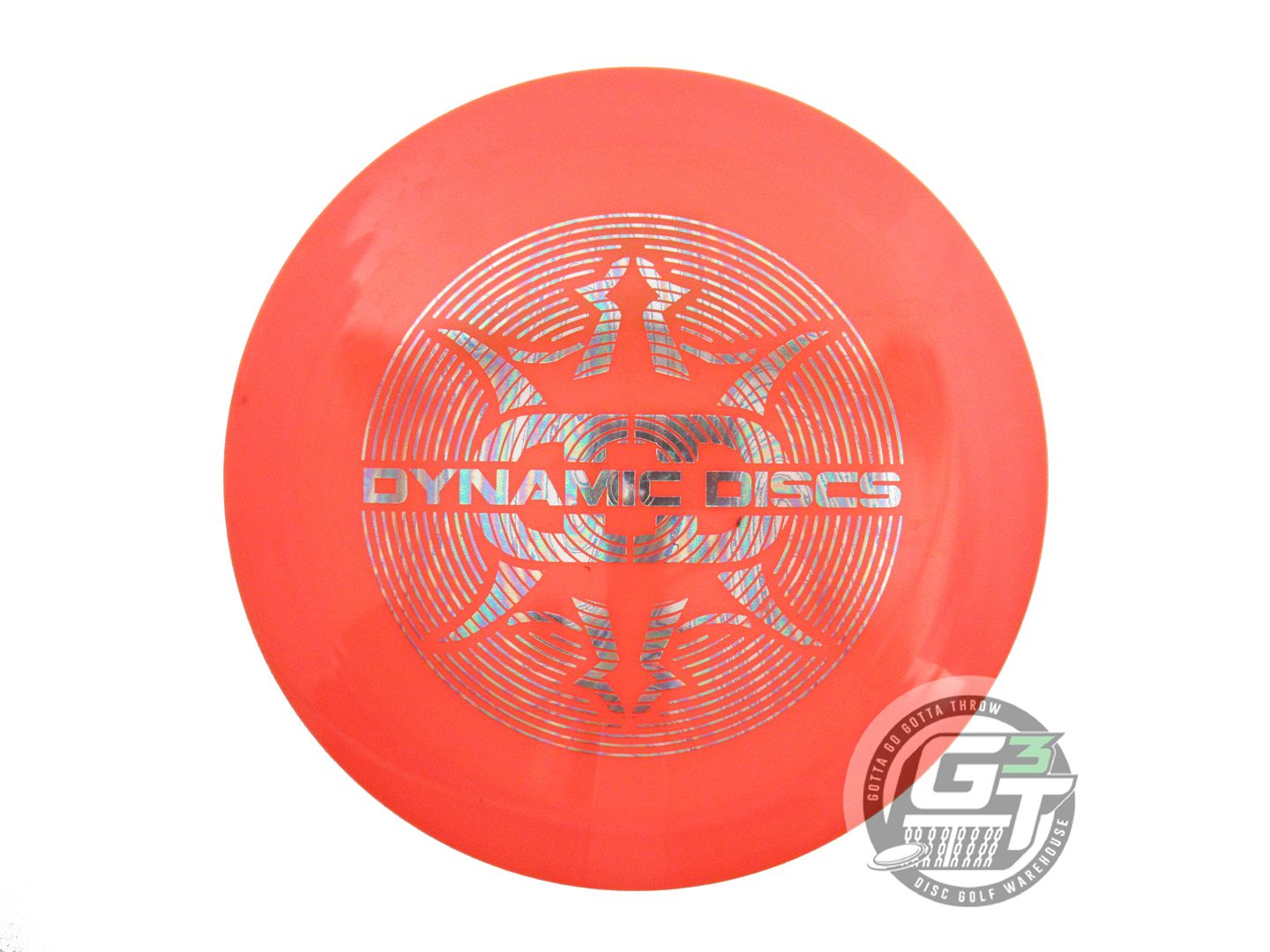 USED Dynamic Discs Fuzion Raider 173g Orange Oil Slick Foil Distance Driver Disc