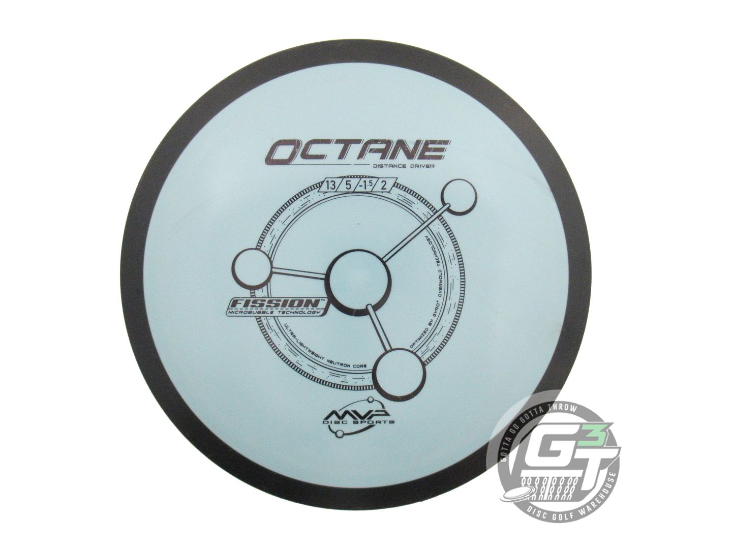 USED MVP Disc Sports Fission Octane 170g Sky Blue Distance Driver Disc