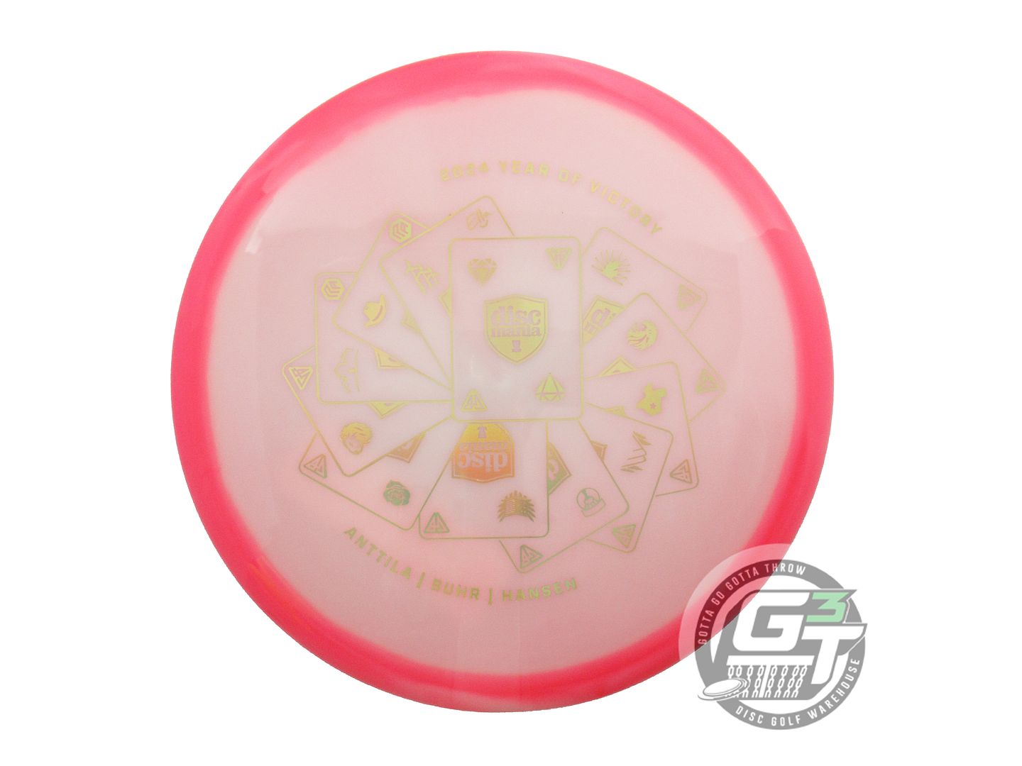 Discmania Limited Edition 2024 Year of Victory Anttila / Buhr / Hansen Color Glow Horizon C-Line PD Power Driver Distance Driver Golf Disc (Individually Listed)