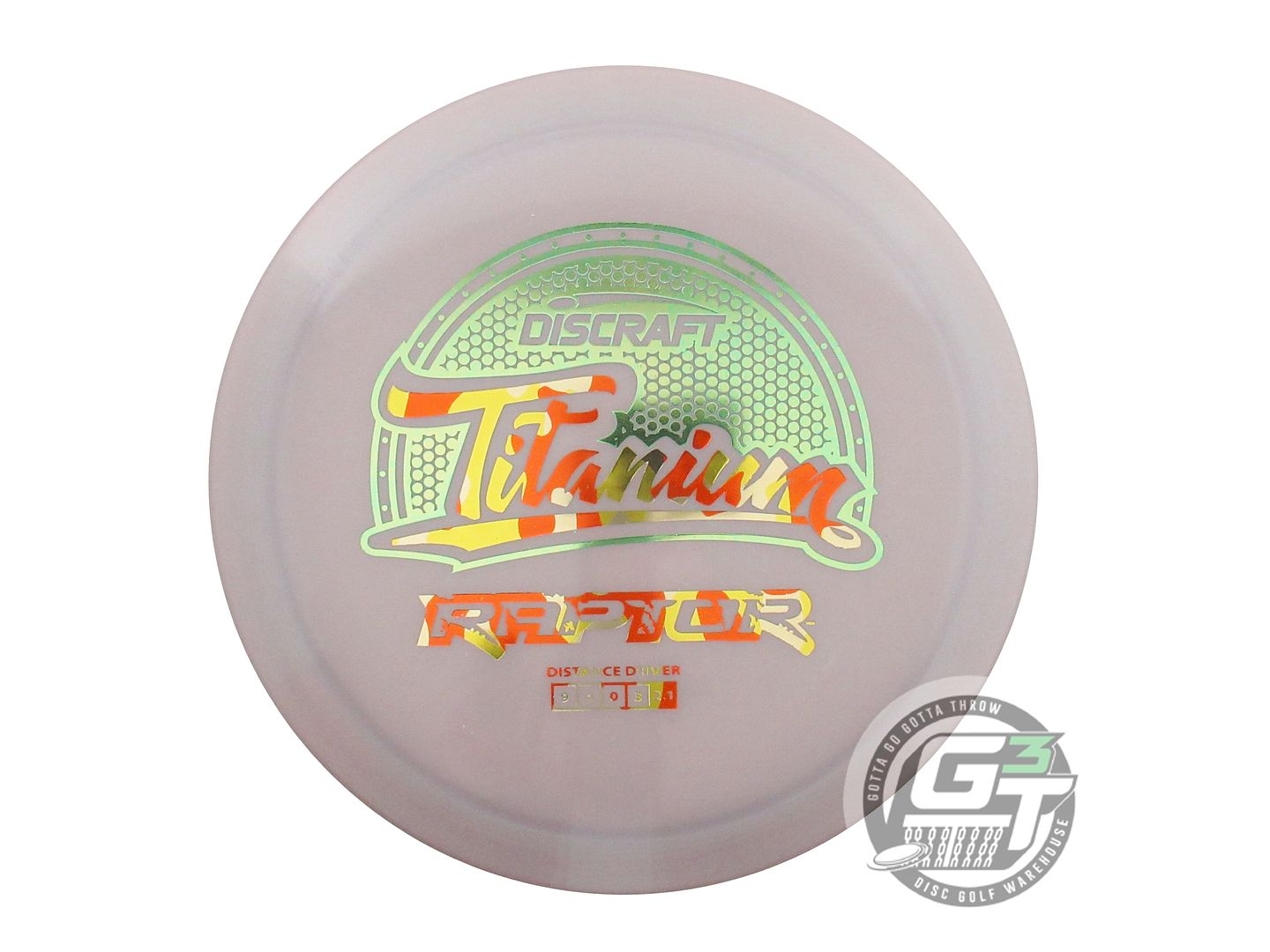 Discraft Titanium Raptor Distance Driver Golf Disc (Individually Listed)