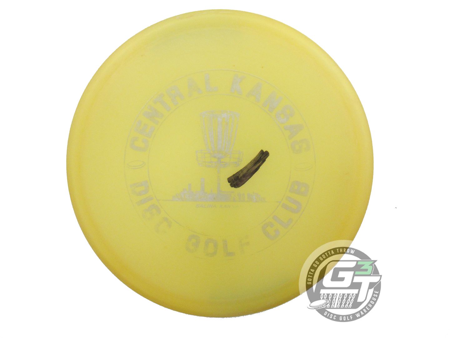 USED Innova Champion Coyote 178g Yellow Silver Stamp Midrange Golf Disc